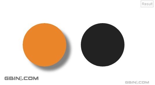 使用HTML5画布(canvas)生成阴影效果