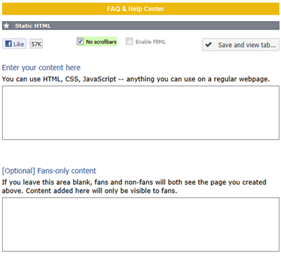static html-likethisfanpage