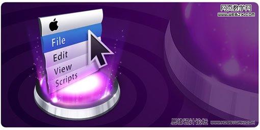 Photoshop教程:制作Mac风格的程序导航_webjx.com