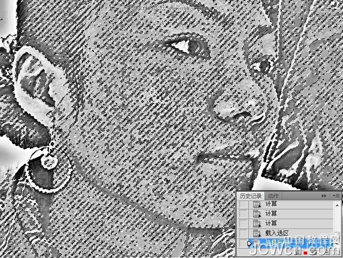Photoshop高低频法磨皮:处理难磨的图_webjx.com