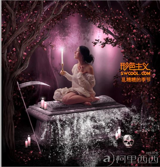 Photoshop图片合成教程:经典作品救赎_webjx.com